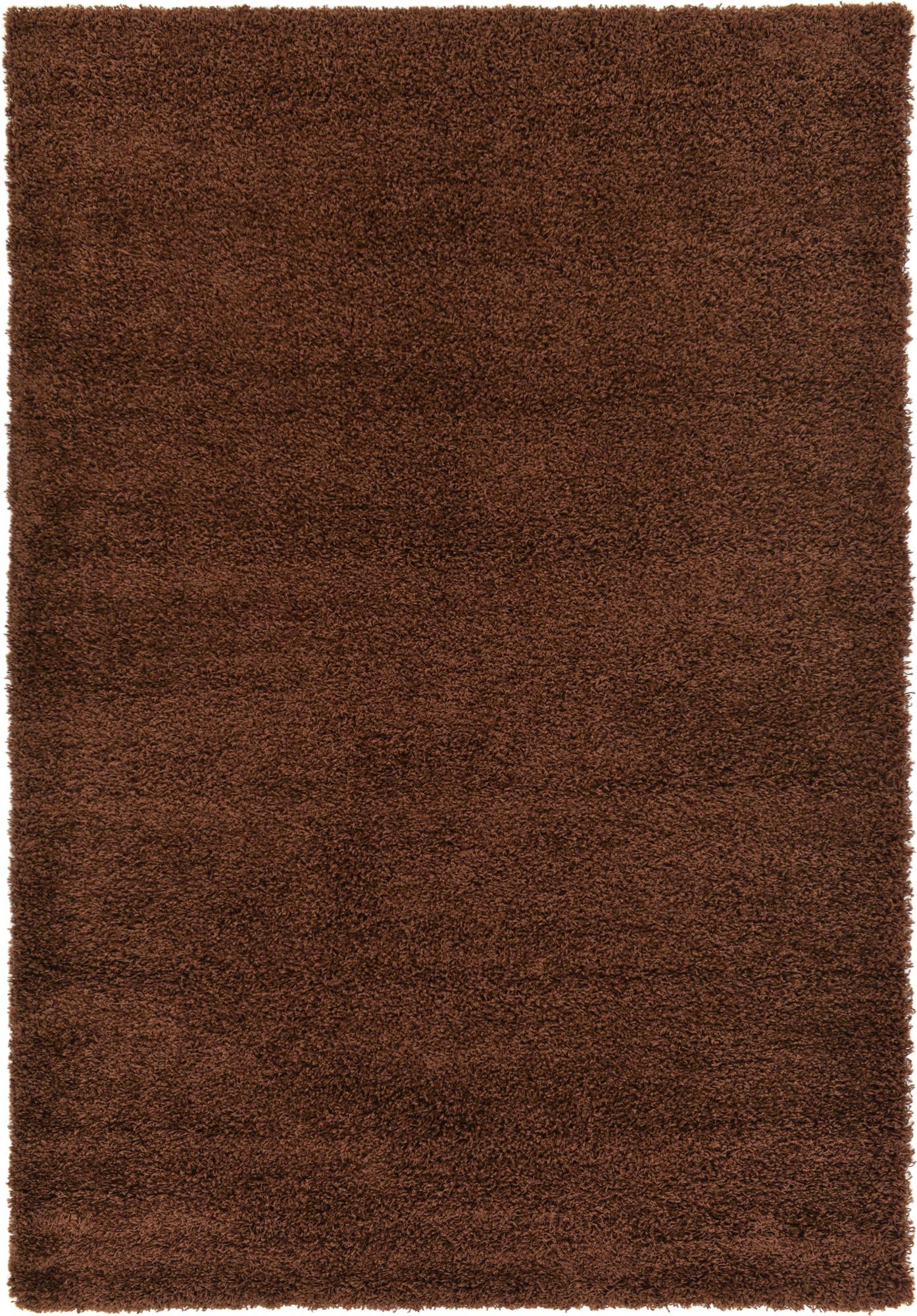  6' x 18' Solid Shag Runner Rug