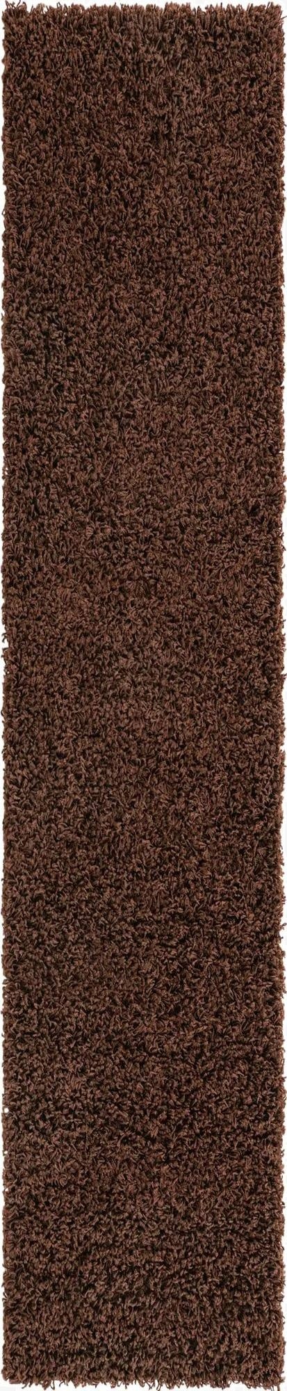  2' 7 x 13' Solid Shag Runner Rug