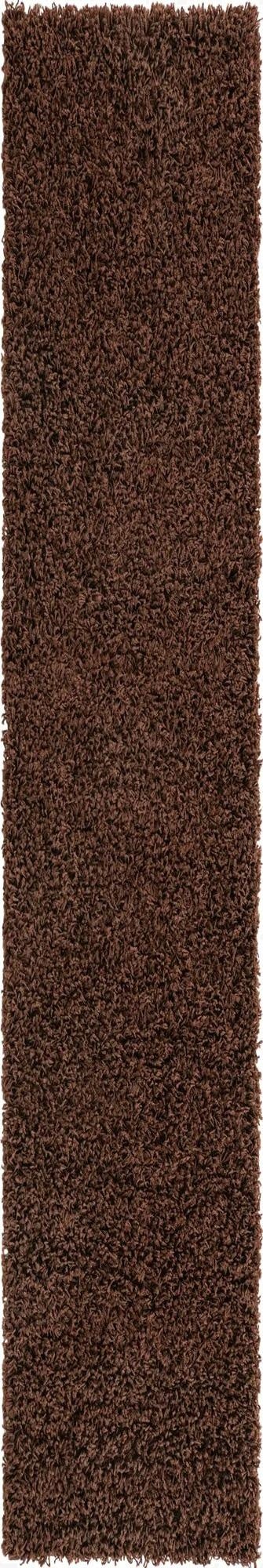  2' 7 x 16' 5 Solid Shag Runner Rug