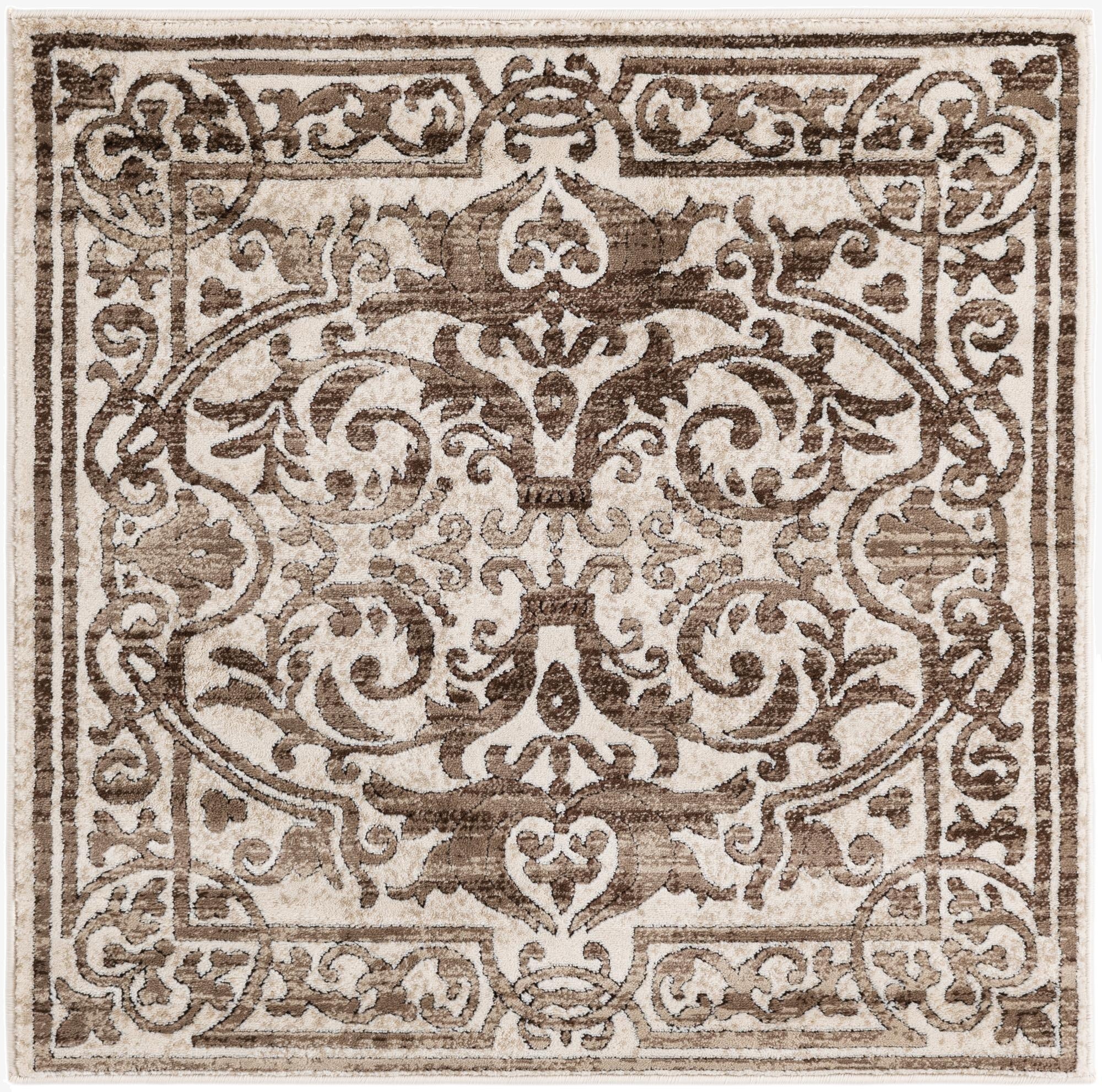  3' 3 x 3' 3 Hermitage Square Rug