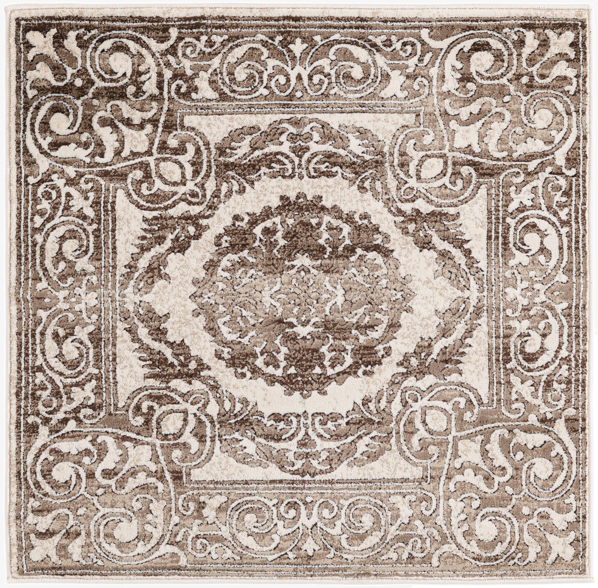  3' 3 x 3' 3 Hermitage Square Rug
