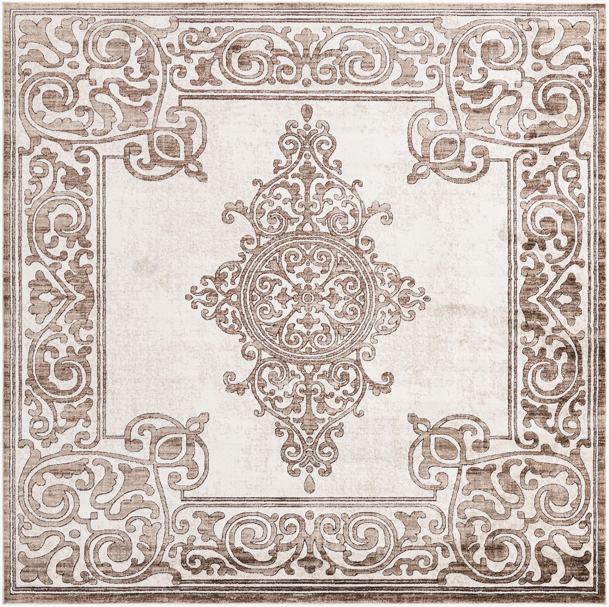  7' 10 x 7' 10 Hermitage Square Rug