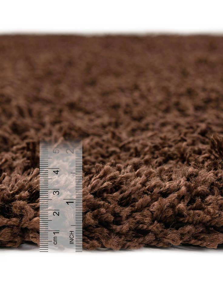 Detail image of  7' 10 x 7' 10 Solid Shag Square Rug