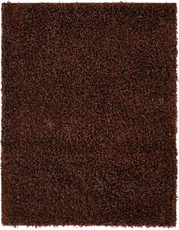 Detail image of 3' x 3' Solid Shag Square Rug