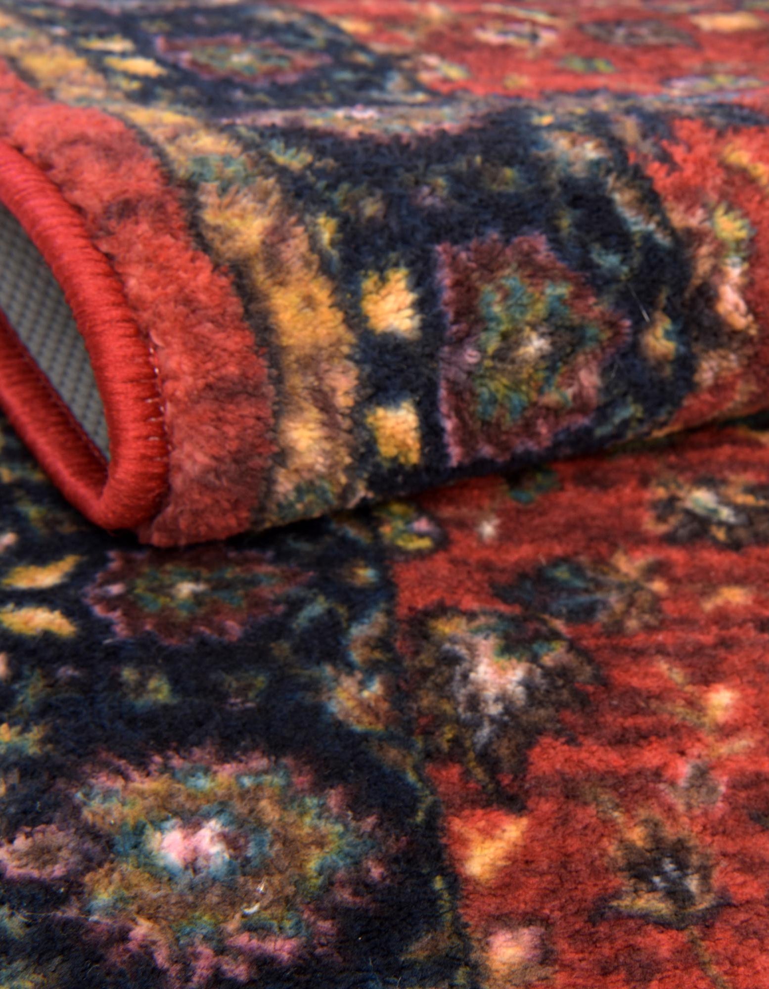 Classic Red 7' 10 x 7' 10 Medina Square Rug | Rugs.com