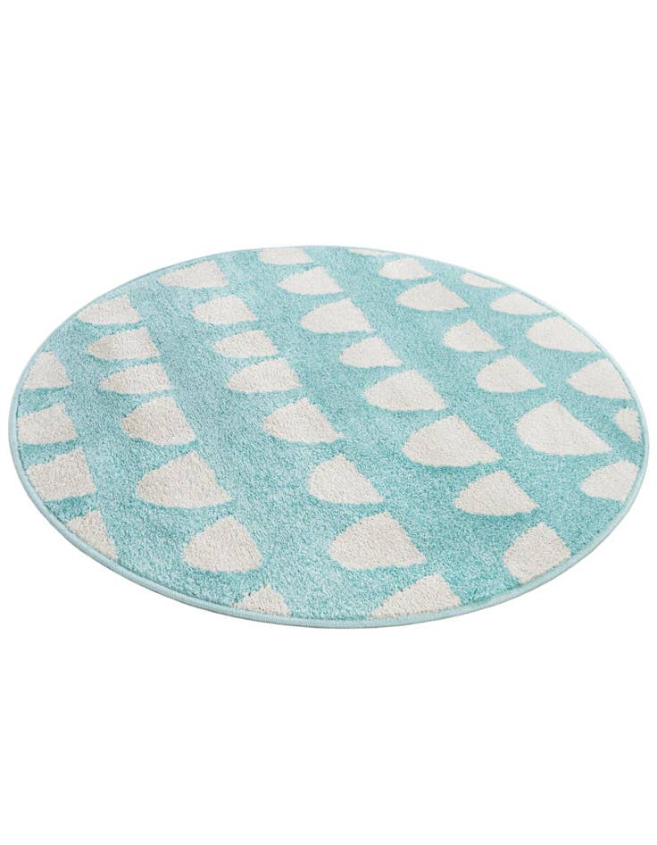 Detail image of  3' 3 x 3' 3 Whimsy Kids Round Rug