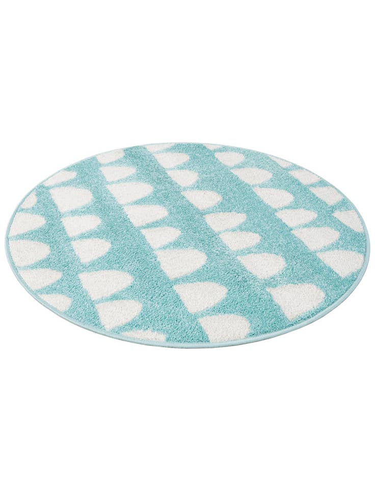 Detail image of  3' 3 x 3' 3 Whimsy Kids Round Rug