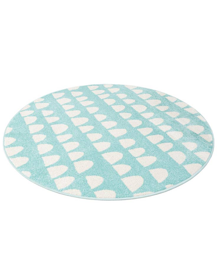 Detail image of  5' x 5' Whimsy Kids Round Rug