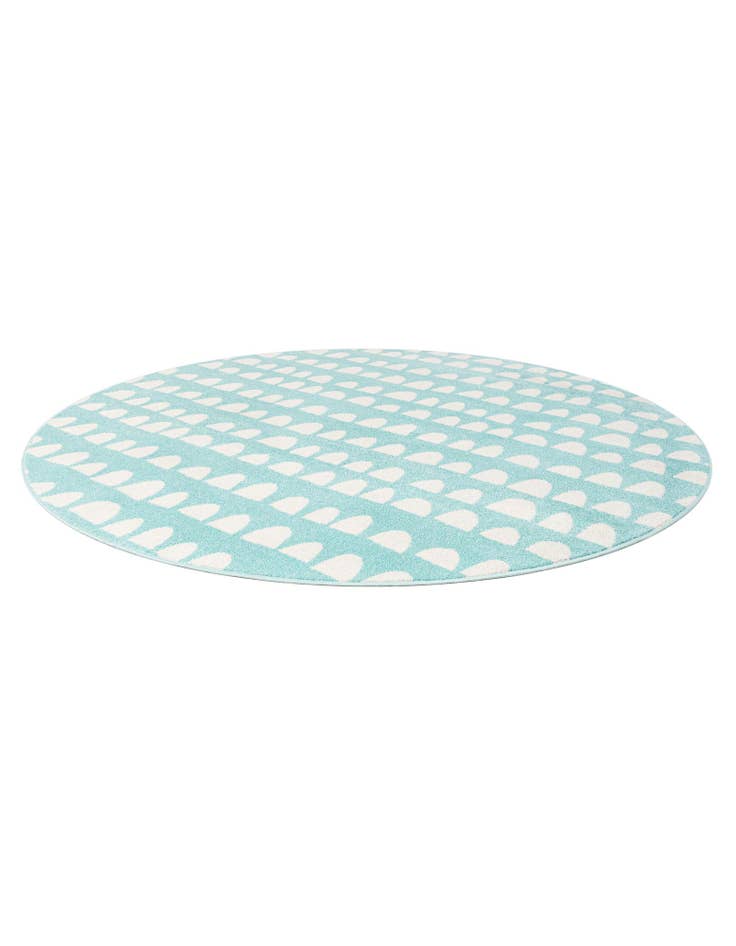 Detail image of  7' 10 x 7' 10 Whimsy Kids Round Rug