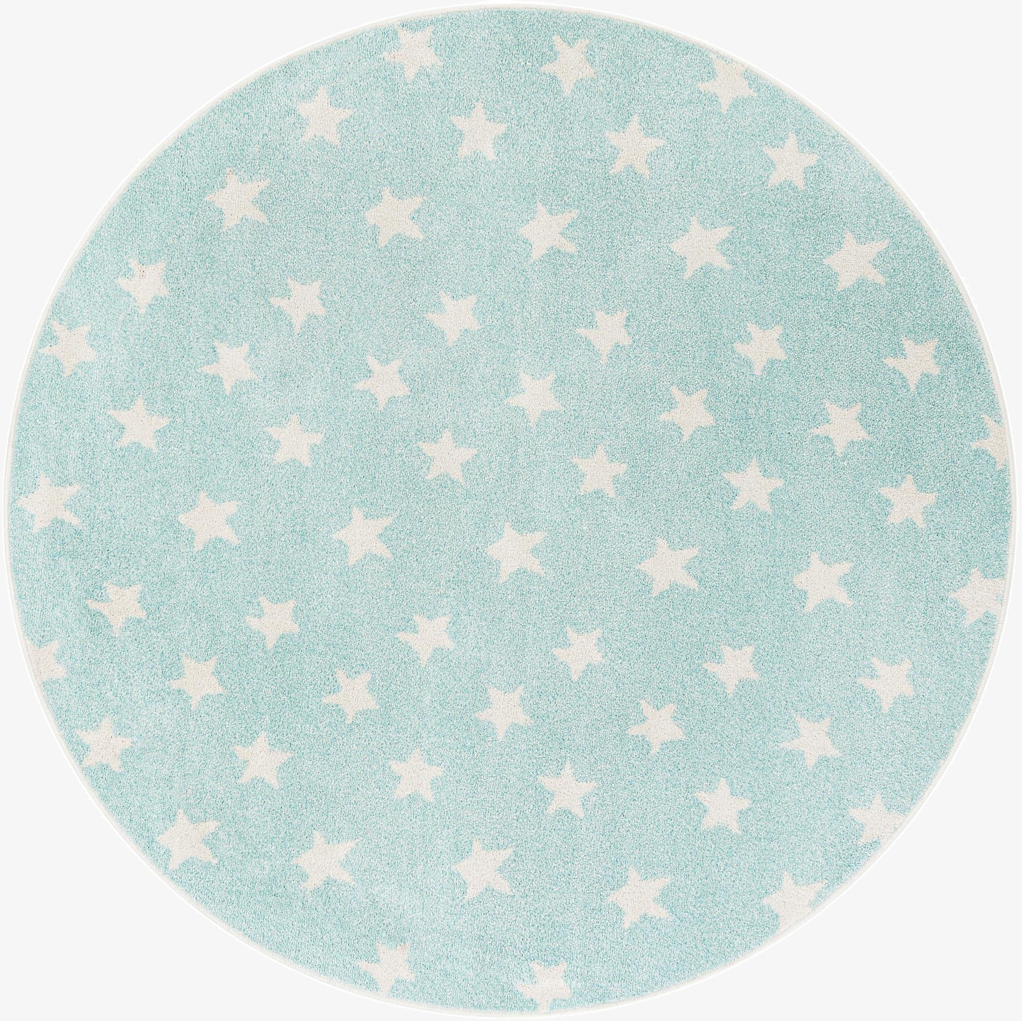  6' x 6' Whimsy Kids Round Rug