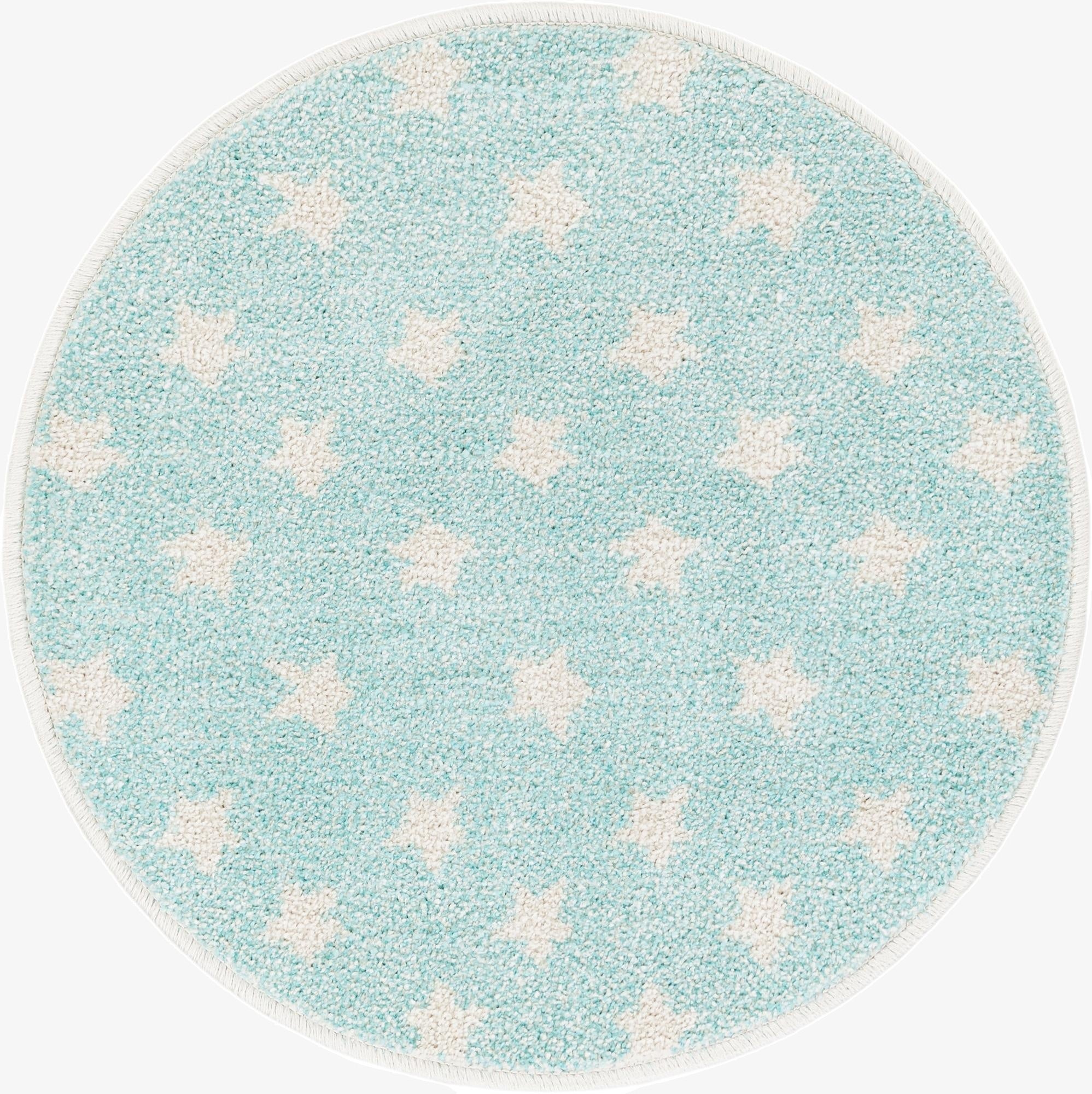  2' 2 x 2' 2 Whimsy Kids Round Rug