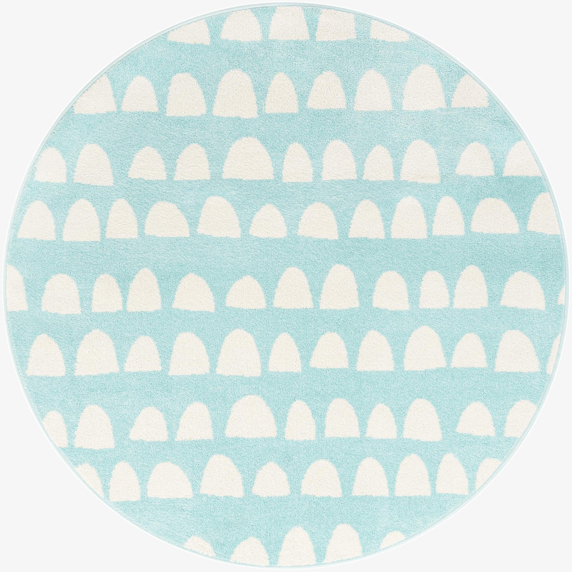  5' x 5' Whimsy Kids Round Rug
