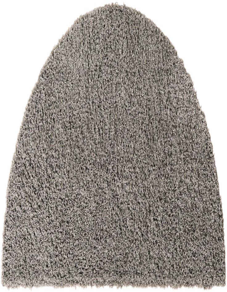 Detail image of  3' x 6' Solid Shag Hearth Rug