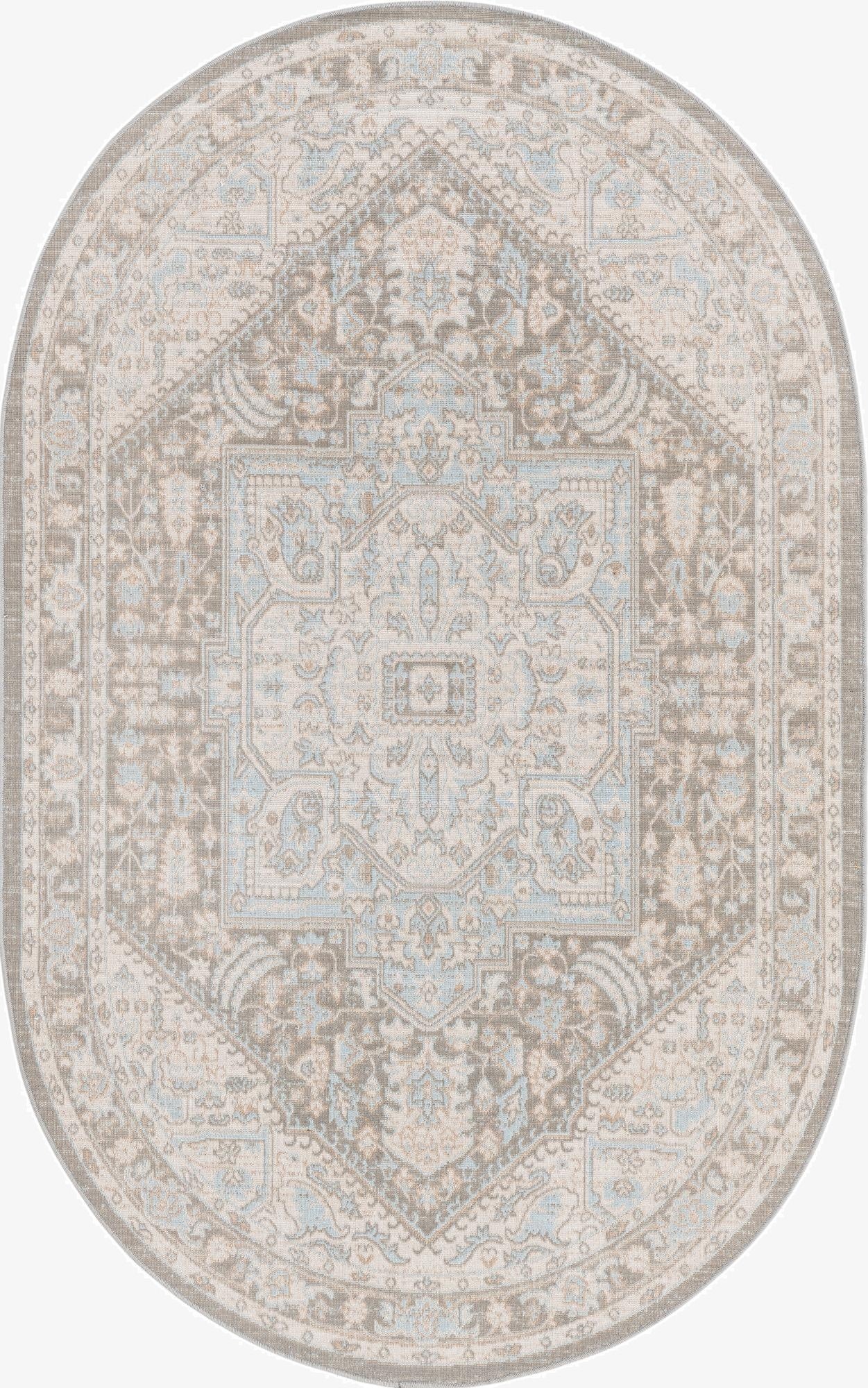  5' x 8' Whitney Oval Rug