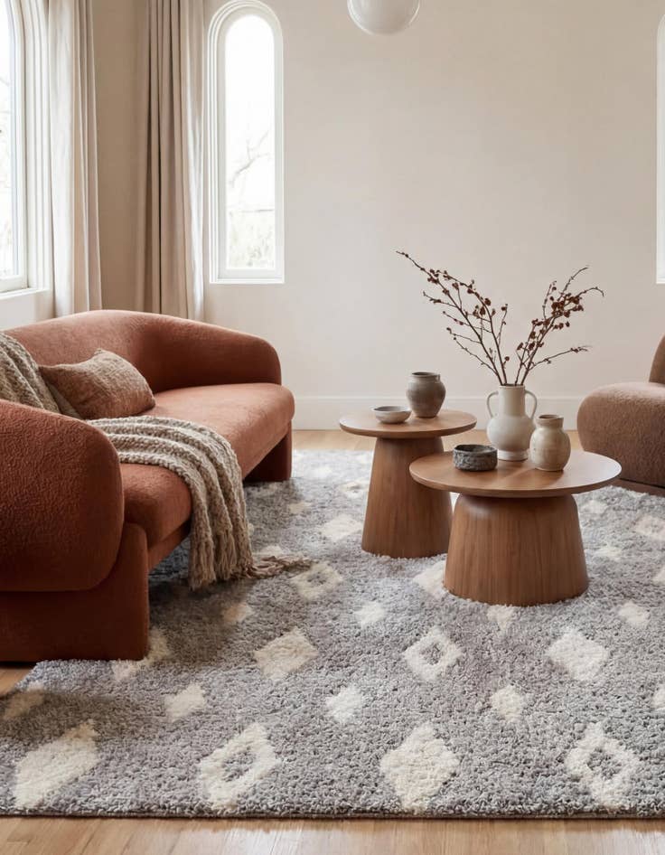 Detail image of  9' x 12' Sepia Rug