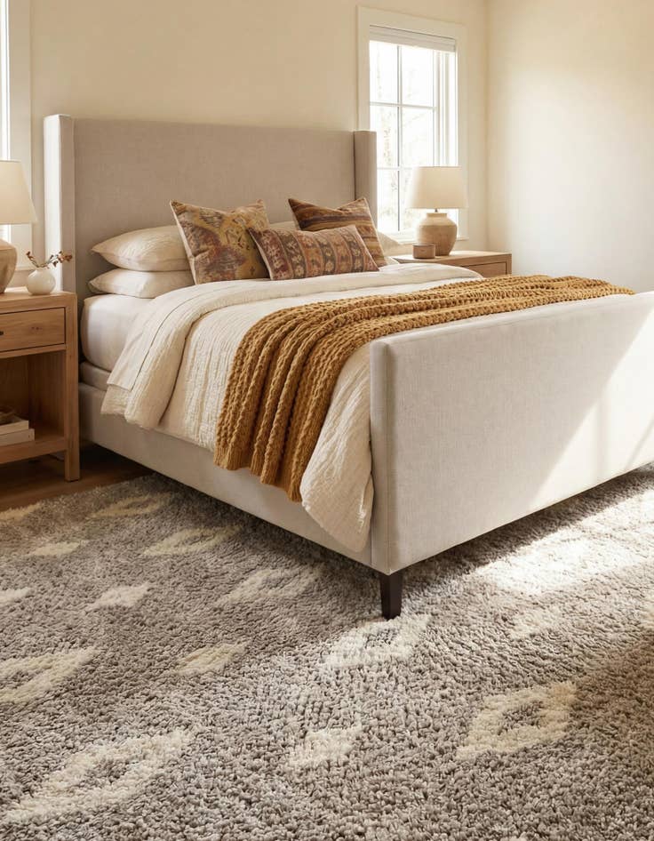 Detail image of  9' x 12' Sepia Rug