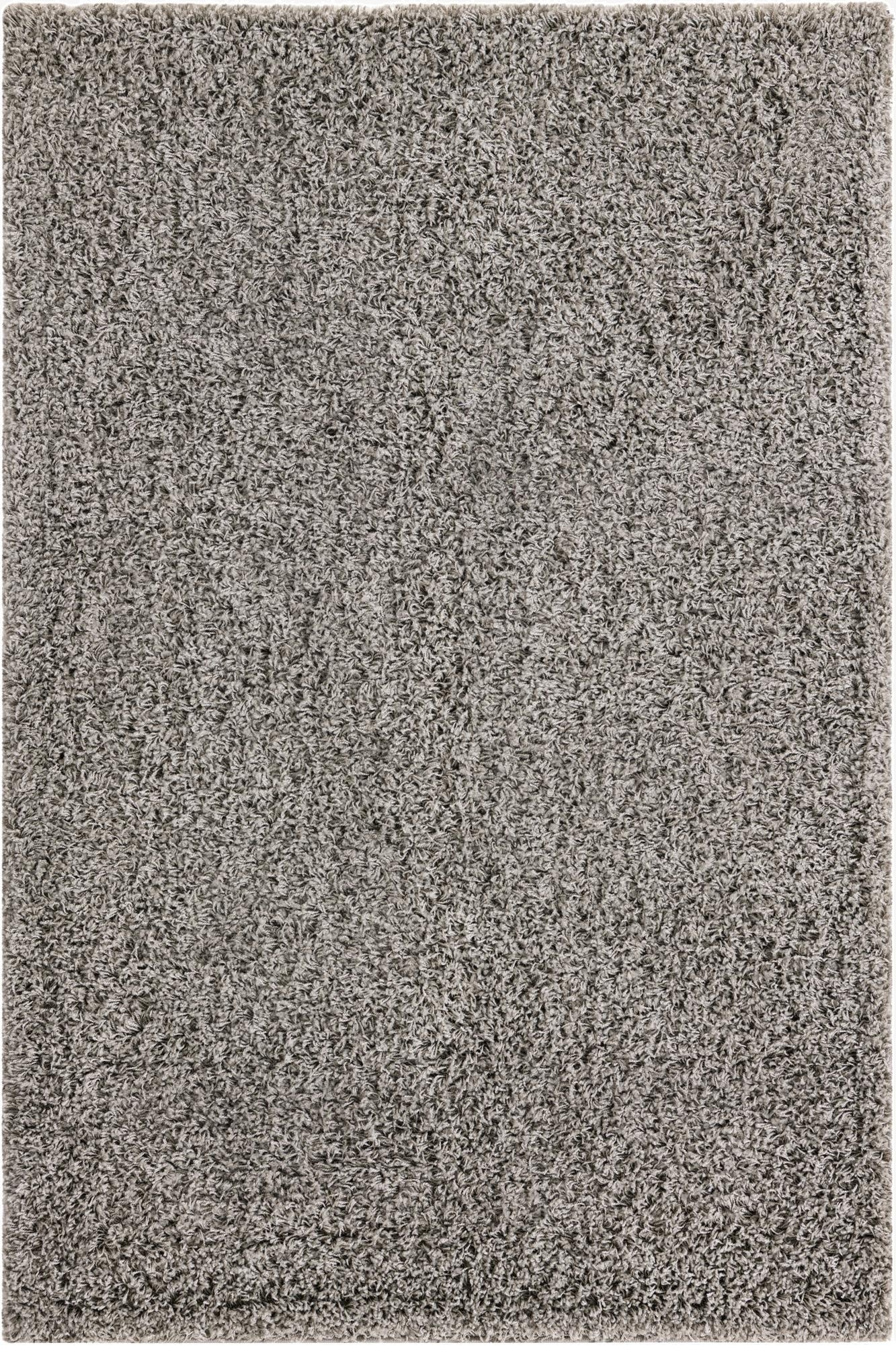  4' x 6' Solid Shag Rug
