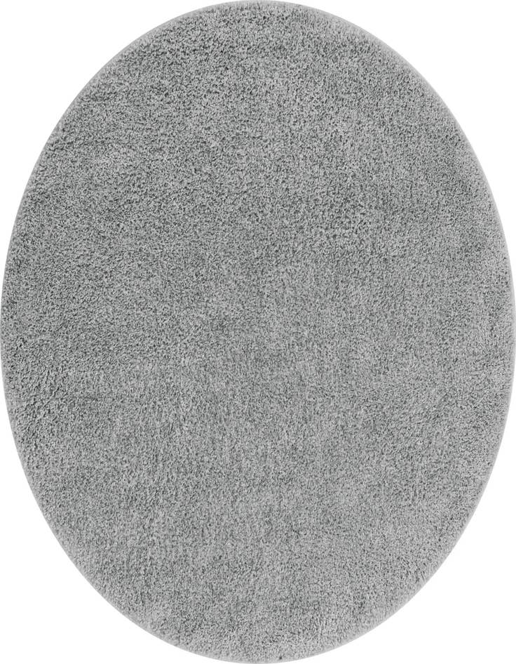 Detail image of  5' x 5' Soft Solid Shag Round Rug