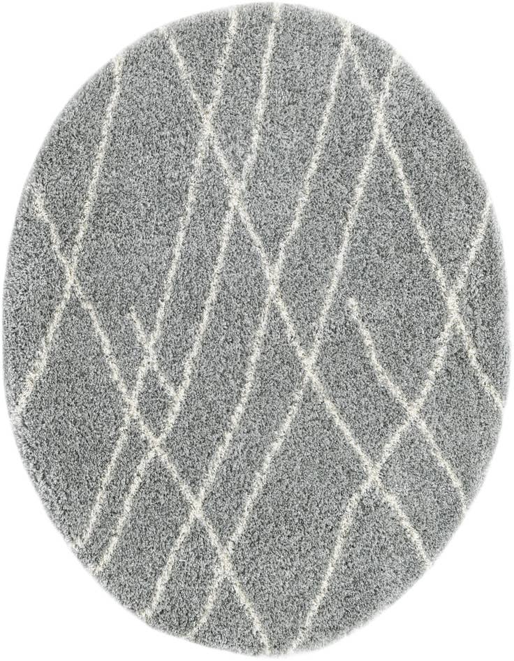 Detail image of  5' 3 x 5' 3 Soft Touch Shag Round Rug