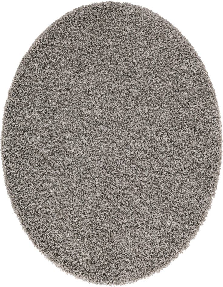 Detail image of  5' 3 x 5' 3 Solid Shag Round Rug