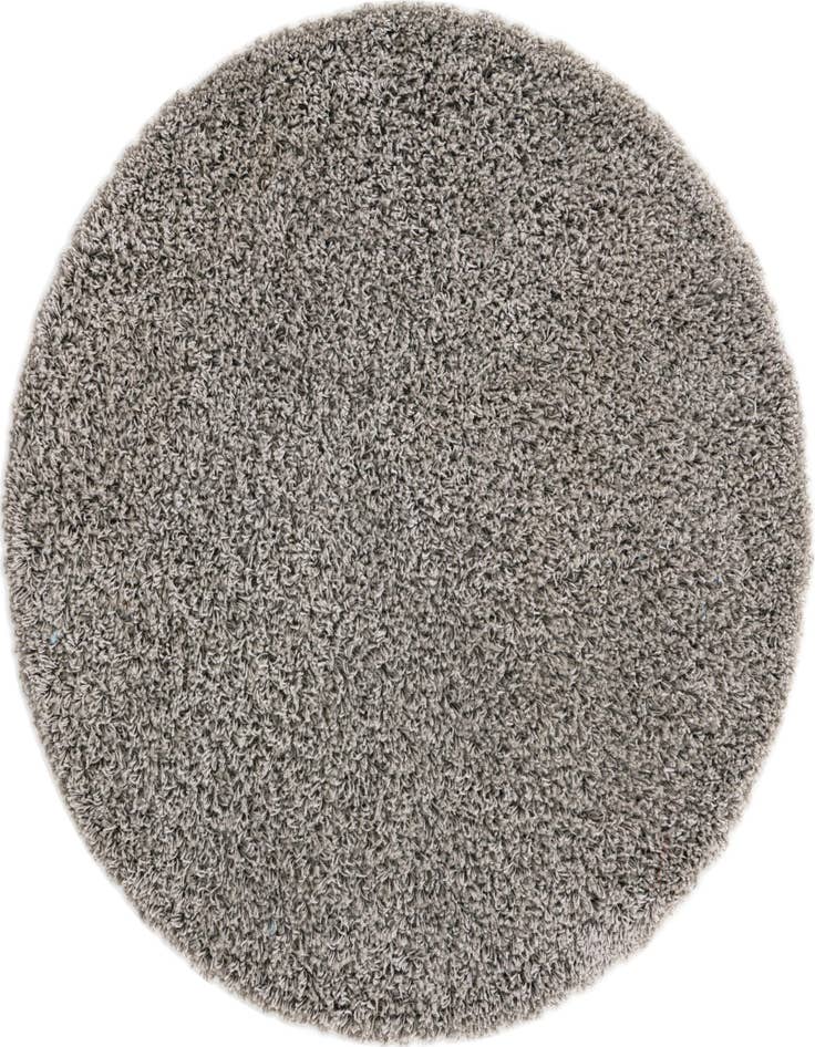 Detail image of  4' x 4' Solid Shag Round Rug