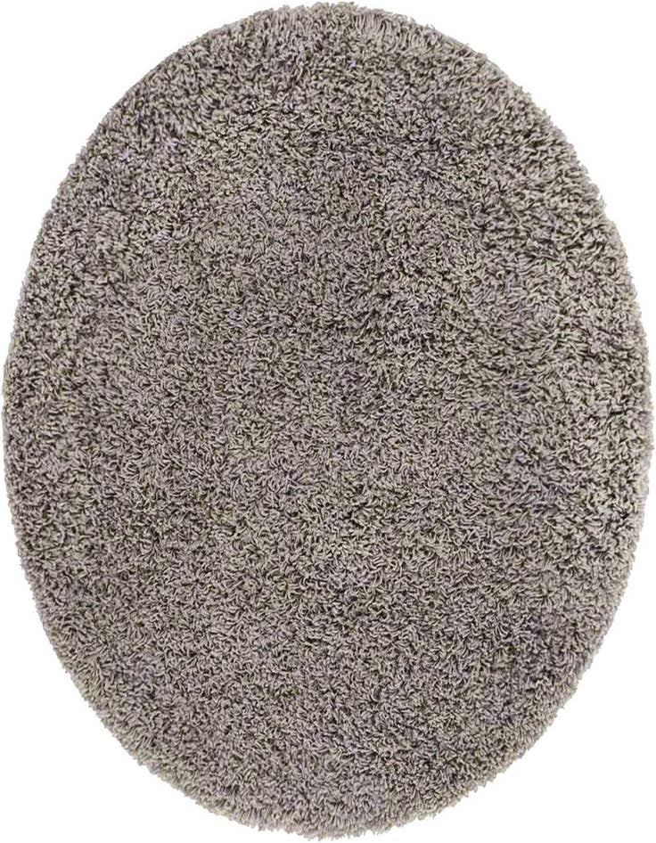 Detail image of  3' x 3' Solid Shag Round Rug
