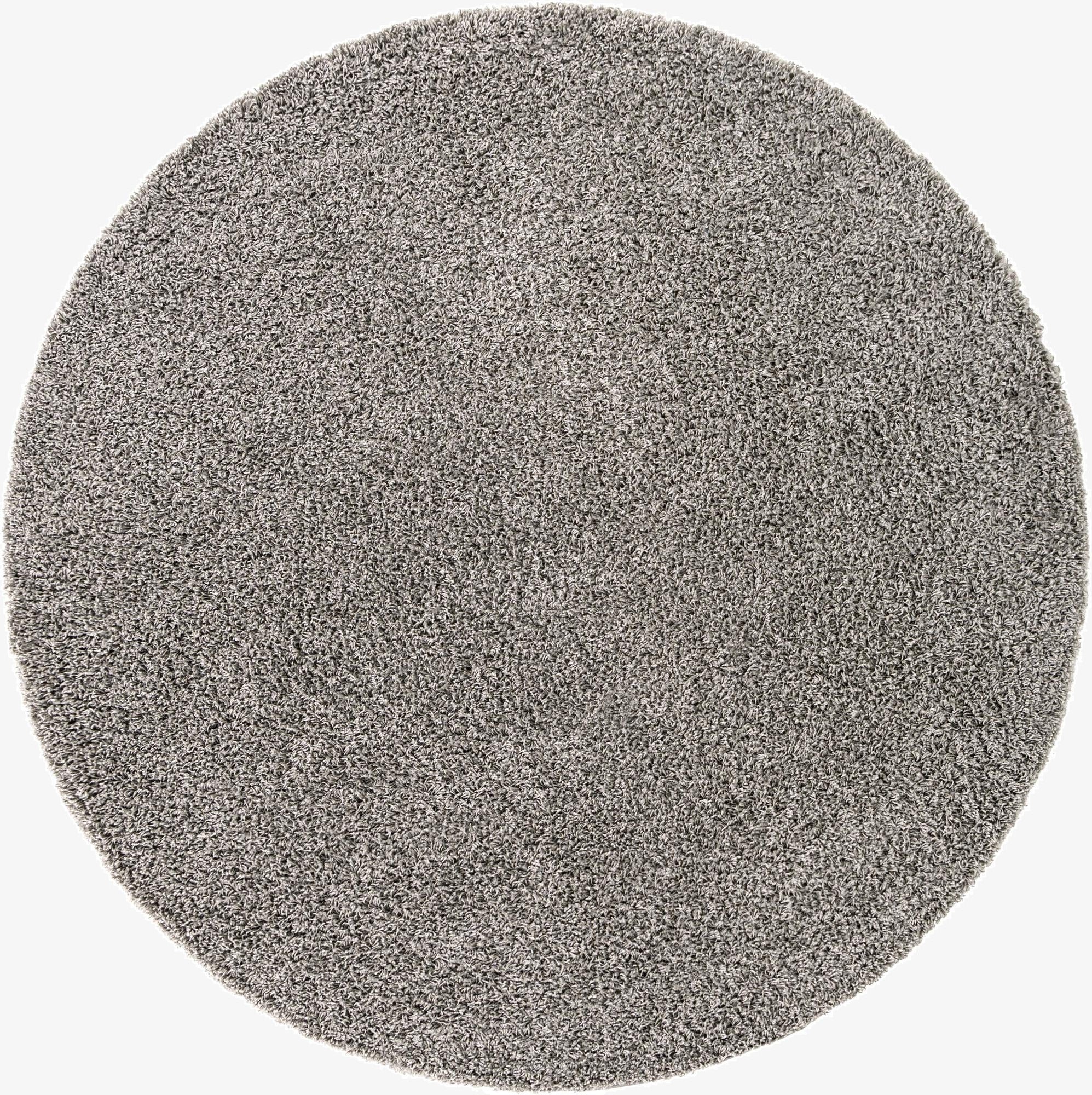 Primary image  7' x 7' Solid Shag Round Rug