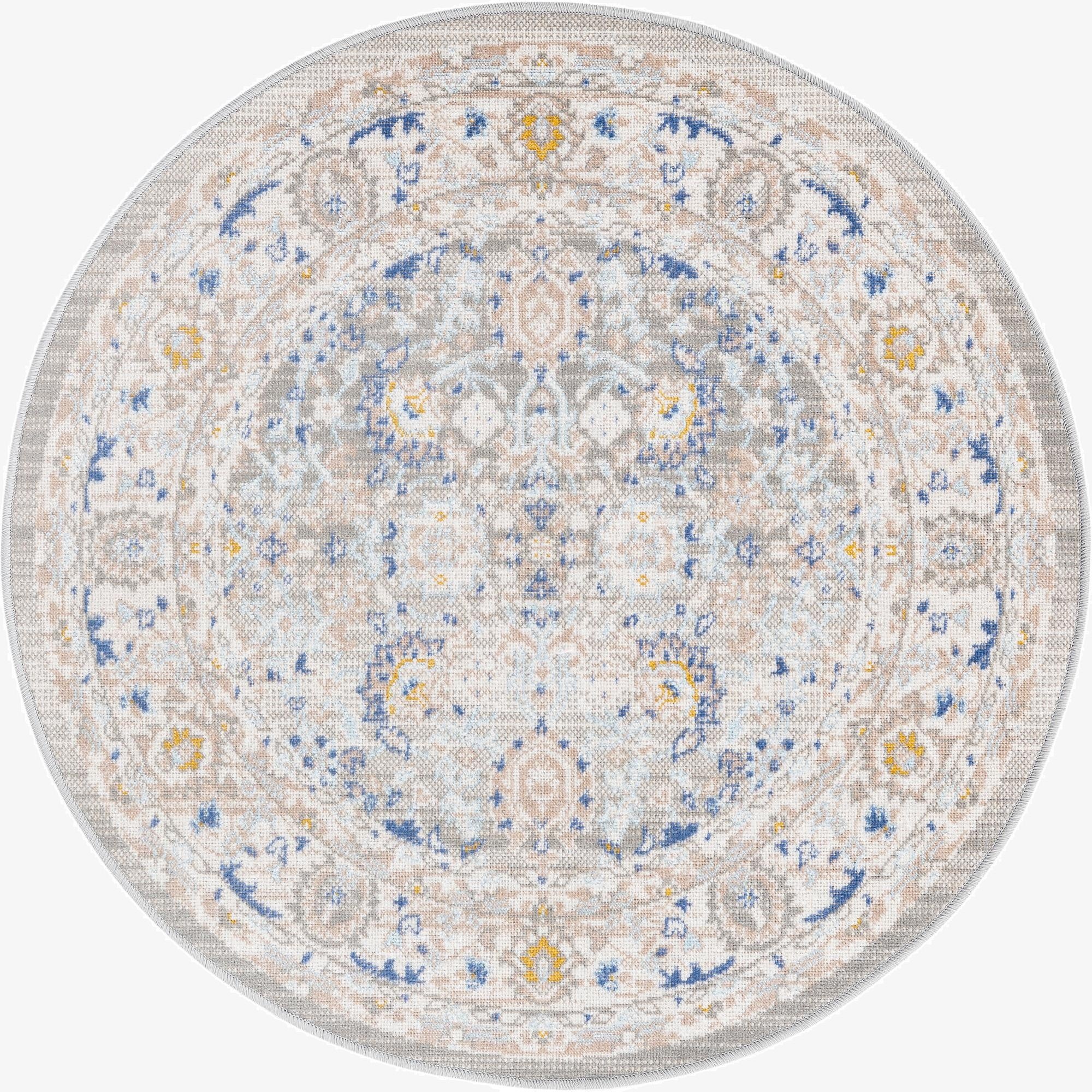  3' 3 x 3' 3 Whitney Round Rug