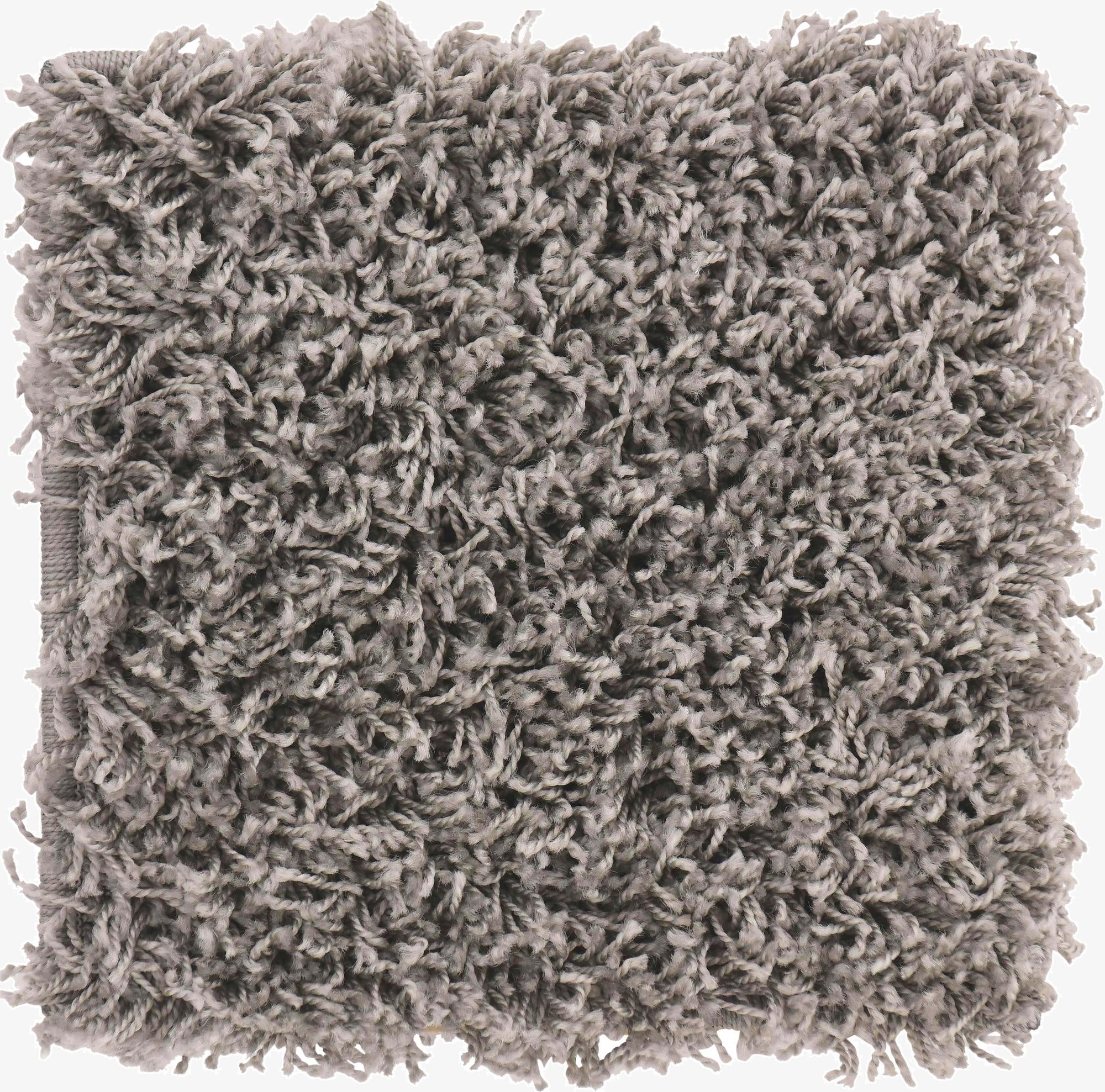  1' x 1' Solid Shag Sample Rug