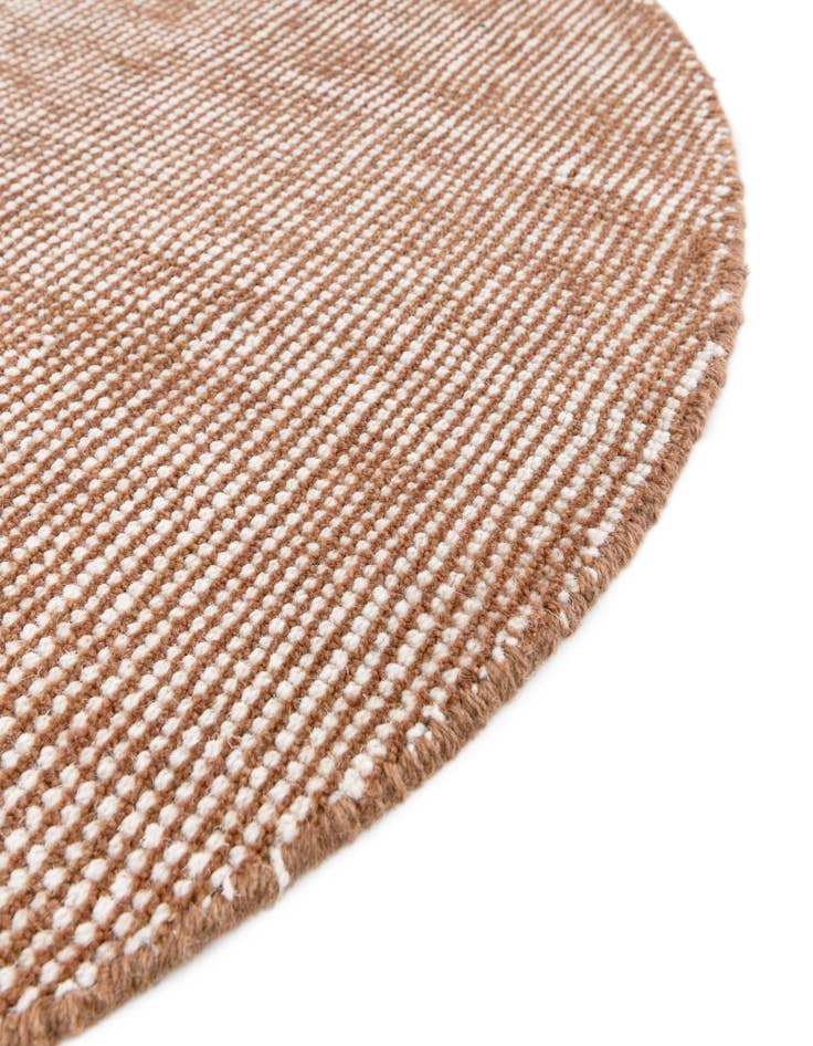 Detail image of  5' 1 x 5' 1  Hand Woven Jill Zarin English Manor Wool Round Rug