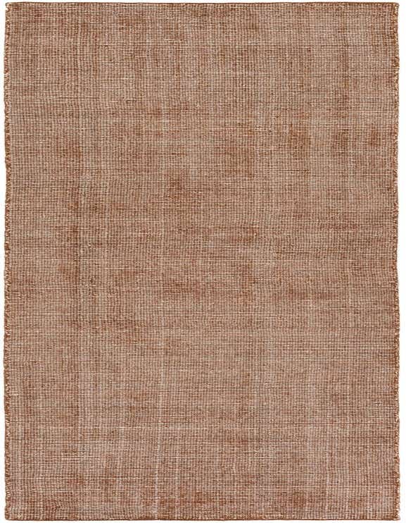 A 10 Ft Jill Zarin English Manor runner rug in cocoa bean brown, featuring a textured, high pile, ideal for a hallway.