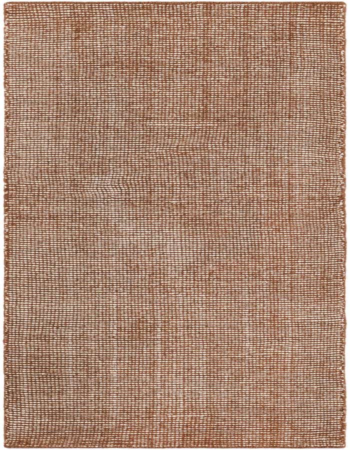 A 6 ft runner rug in cocoa bean brown with a modern textured pattern, ideal for hallways.