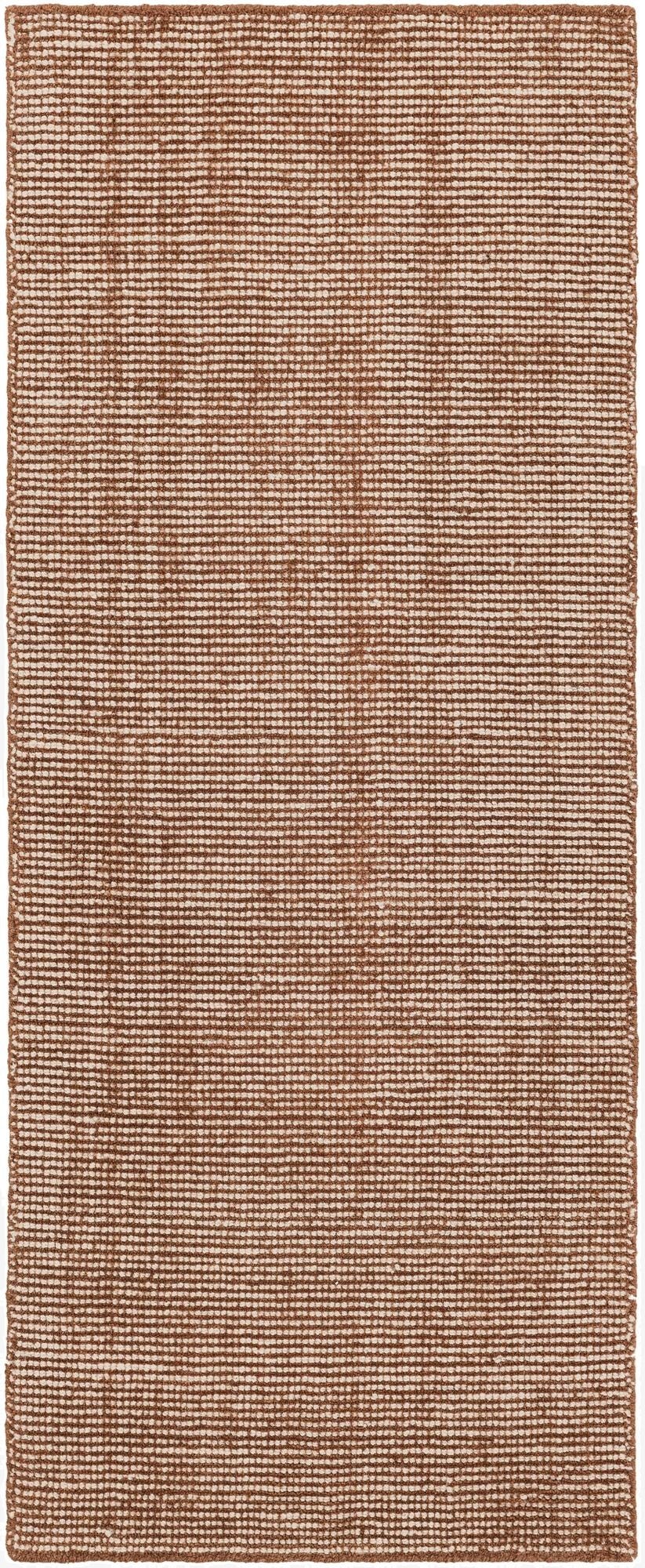  2' x 5' 1  Hand Woven Jill Zarin English Manor Wool Runner Rug