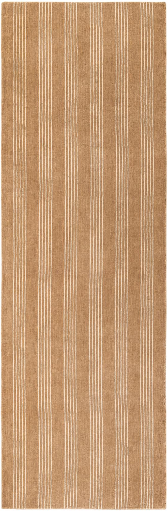 Wool Runner Rug Natural Coffee Brown 3' 3 x 10' Hand Woven Jill Zarin Natural Wool Runner Rug ...