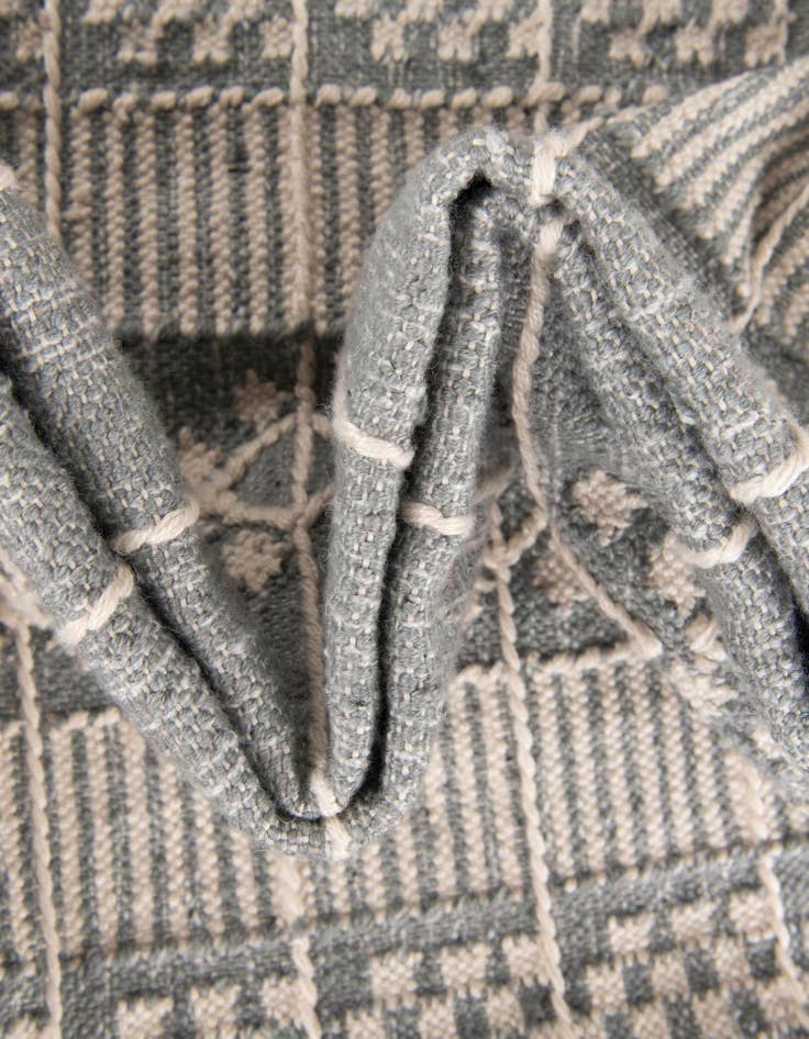 Detail image of  2' 2 x 8' 2  Washable Eco Bohemian Indoor / Outdoor Runner Rug