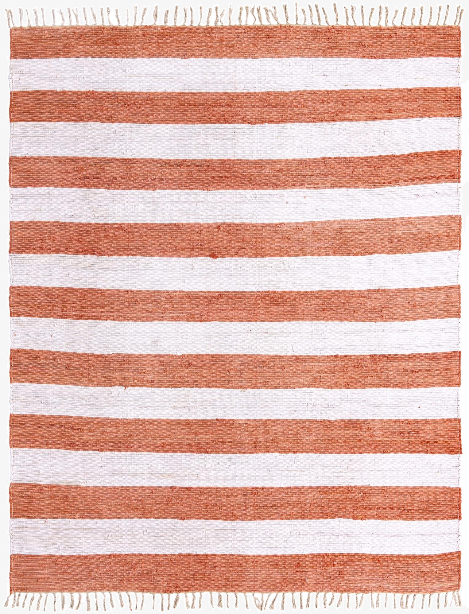  7' 10 x 10'  Hand Woven Chindi Rag Rug