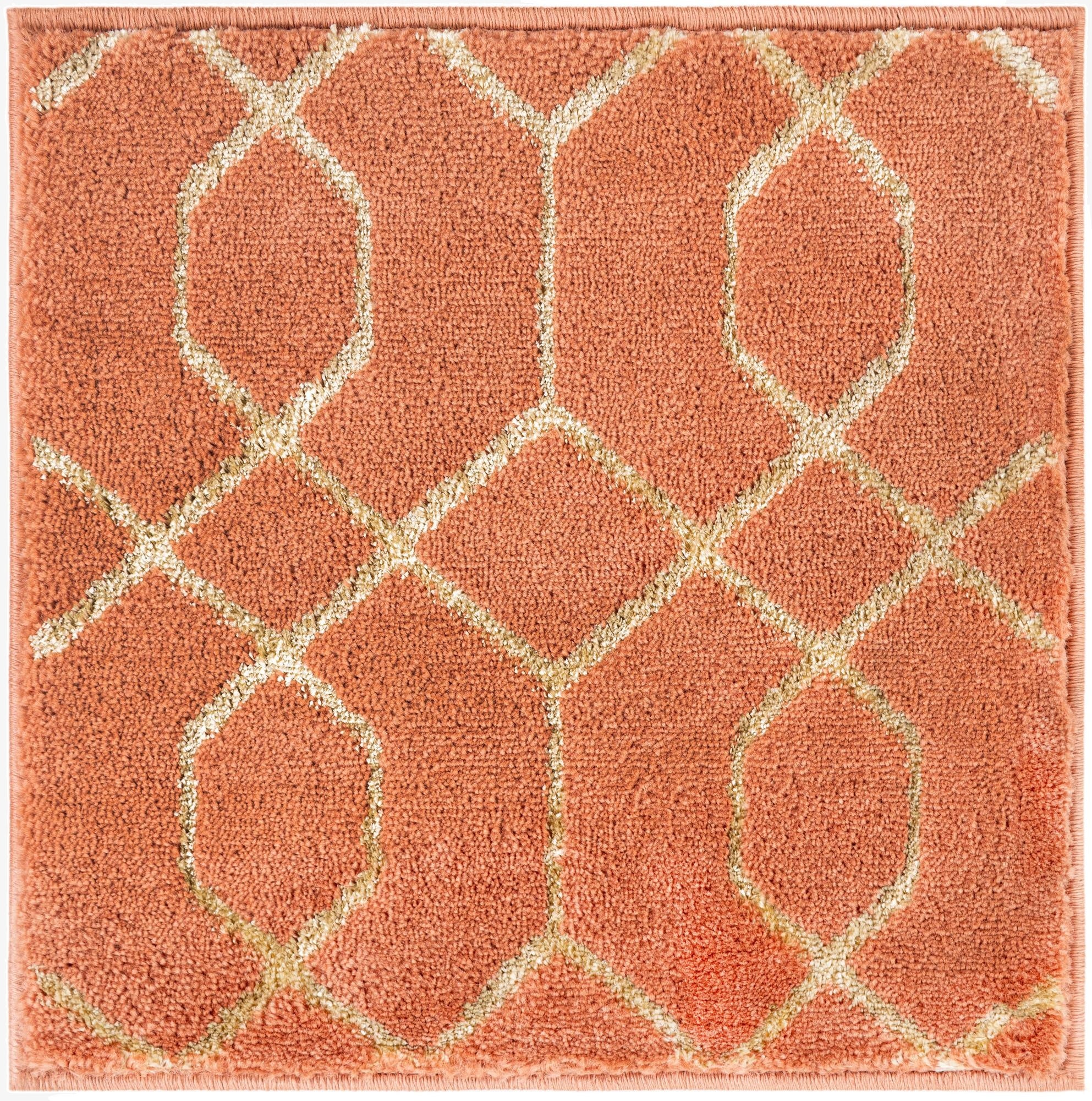  1' 4 x 1' 4  Marilyn Monroe&trade; Glam Trellis Sample Rug