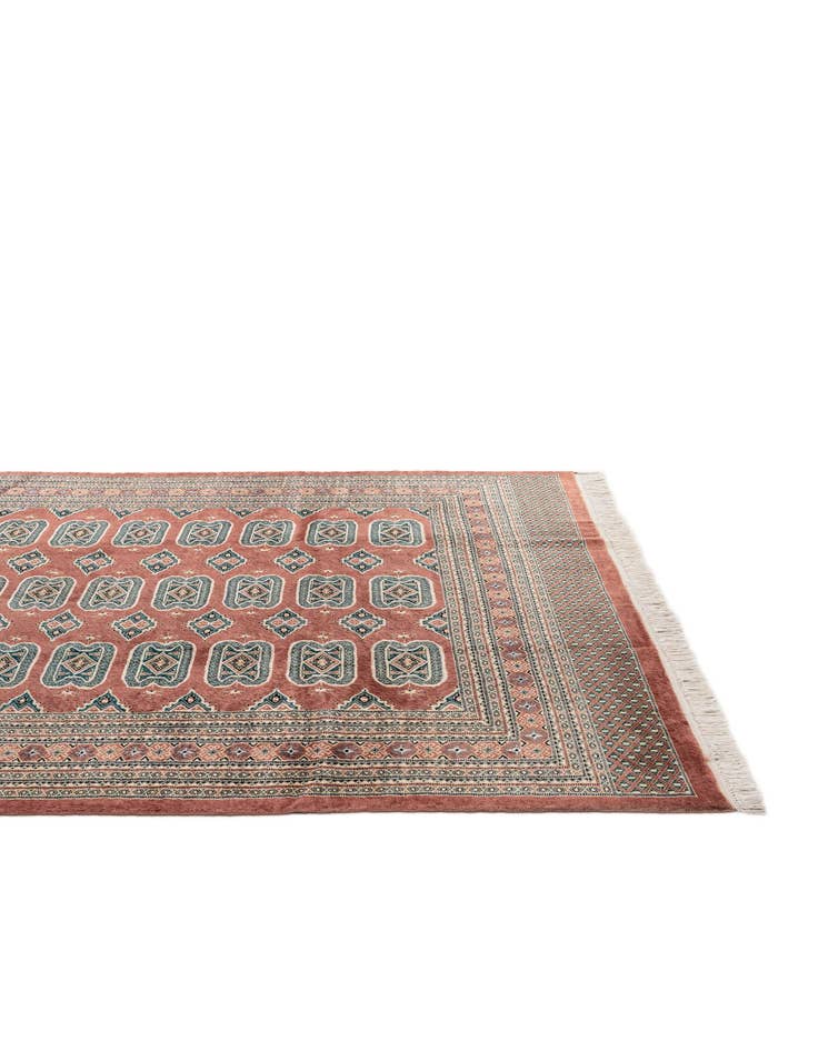 Detail image of  7' 1 x 10' 1  Hand Knotted Bokhara Oriental Rug