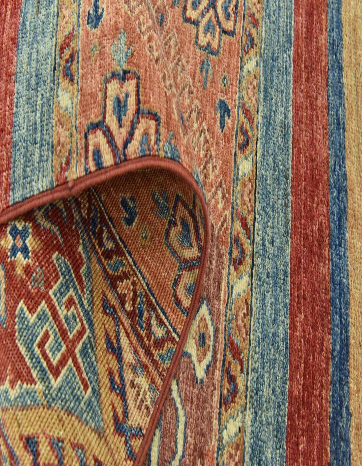Detail image of  5' 1 x 6' 3  Hand Knotted Ariana Ziegler Rug