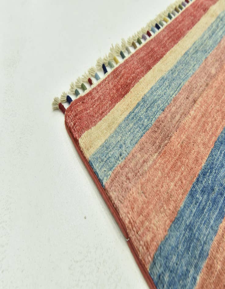 Detail image of  5' 1 x 6' 3  Hand Knotted Ariana Ziegler Rug