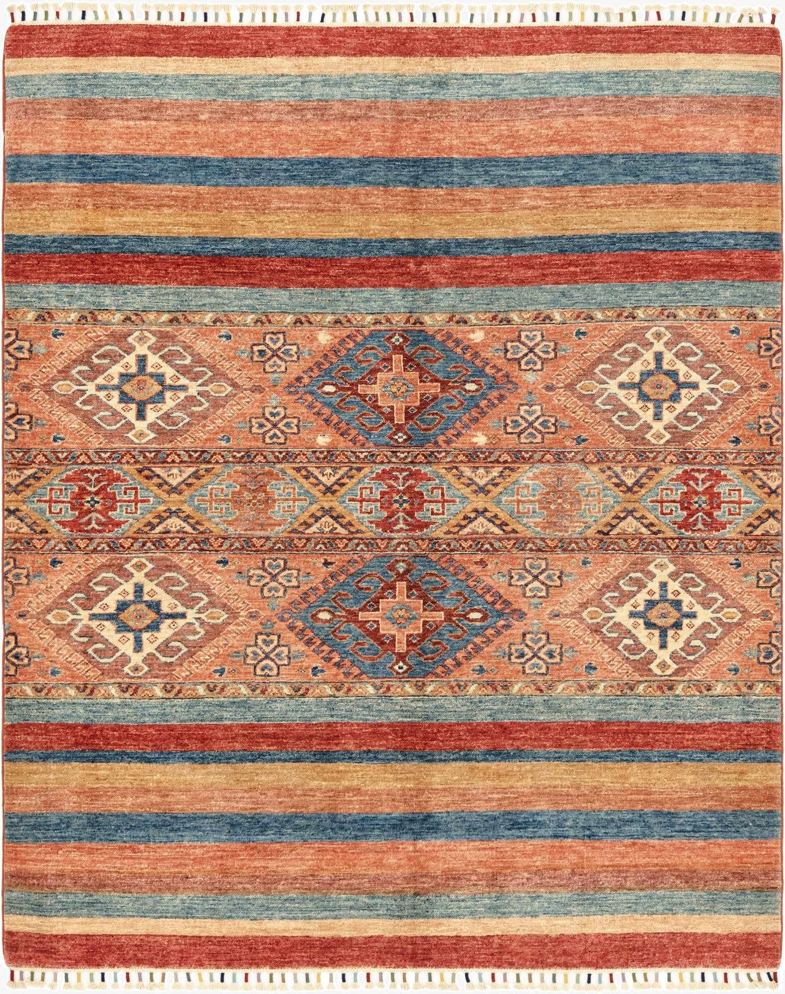  5' 1 x 6' 3  Hand Knotted Ariana Ziegler Rug