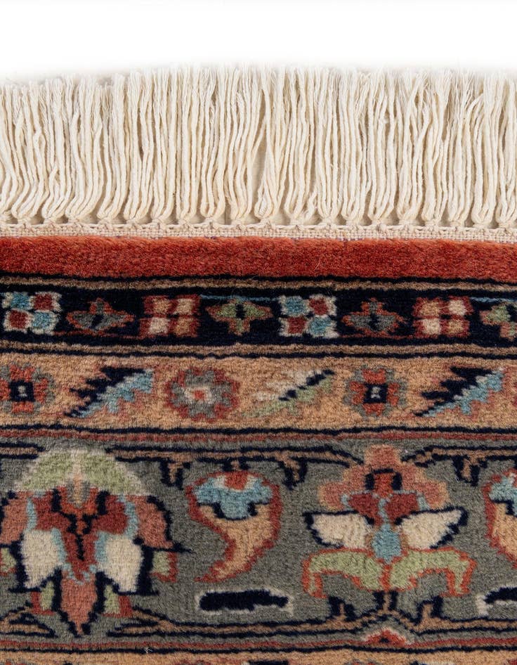 Detail image of  4' 4 x 6' 5  Hand Knotted Bokhara Oriental Wool Rug