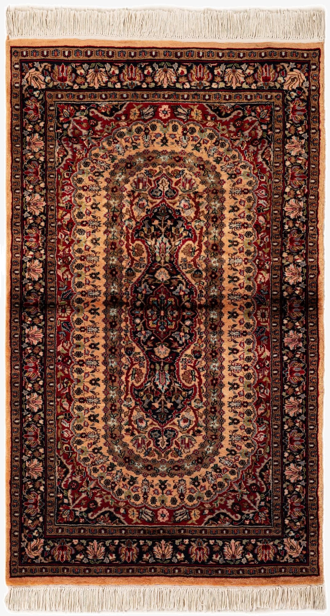  3' x 5' 3  Hand Knotted Bokhara Oriental Rug