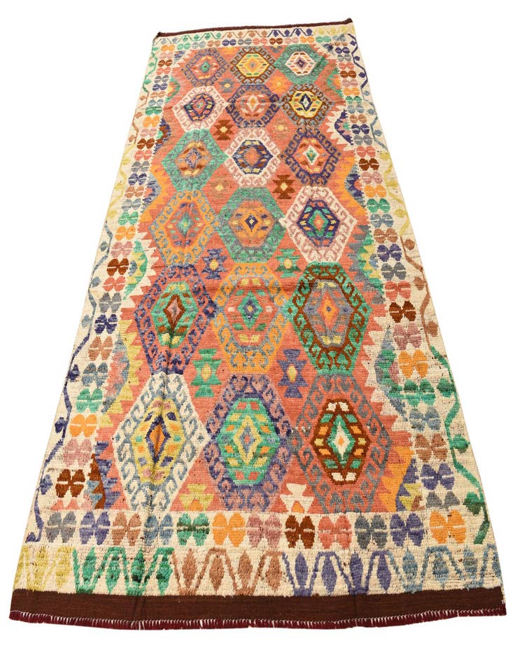 Detail image of  6' 7 x 10' 2  Hand Knotted Darya Wool Rug