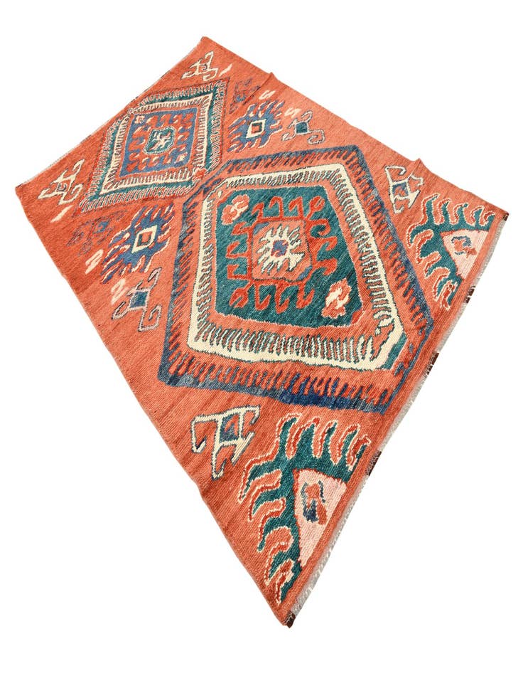 Detail image of  5' 5 x 8' 1  Hand Knotted Darya Wool Rug