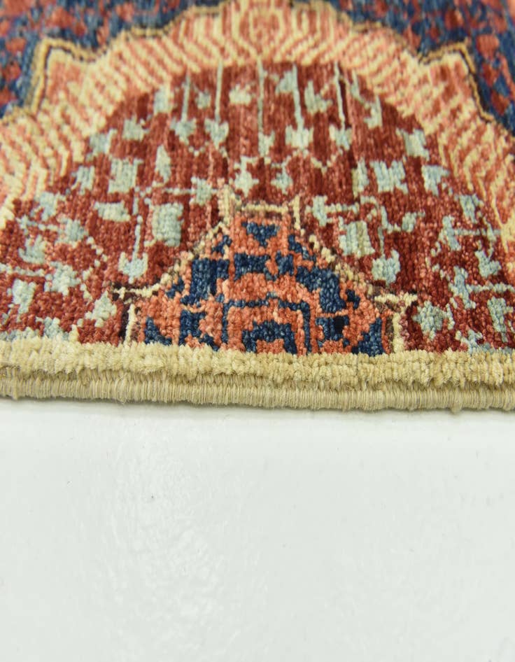Detail image of  8' x 10' 3  Hand Knotted Mamluk Ziegler Rug