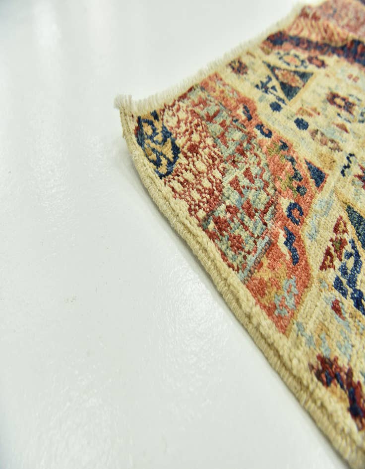 Detail image of  8' x 10' 3  Hand Knotted Mamluk Ziegler Rug