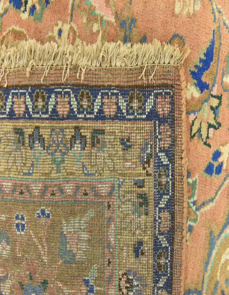 Detail image of 9' 10 x 12' 10 Hand Knotted Mashad Persian Wool Rug