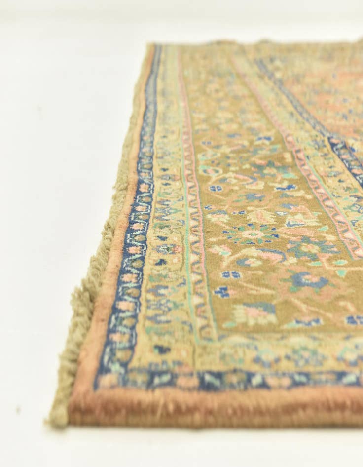 Detail image of 9' 10 x 12' 10 Hand Knotted Mashad Persian Wool Rug