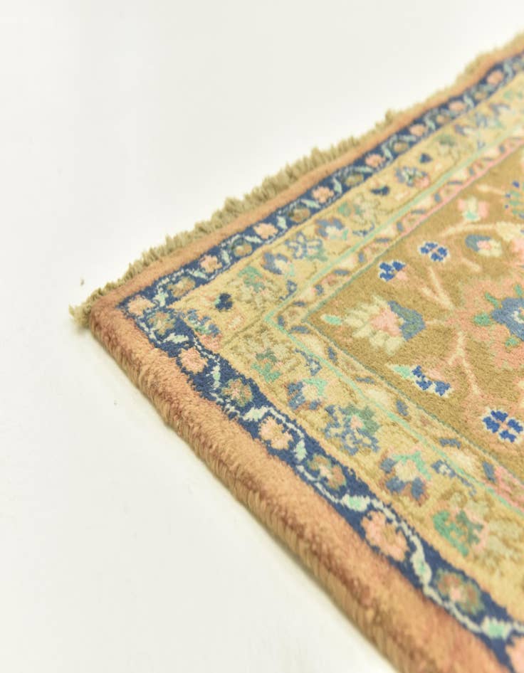 Detail image of 9' 10 x 12' 10 Hand Knotted Mashad Persian Wool Rug